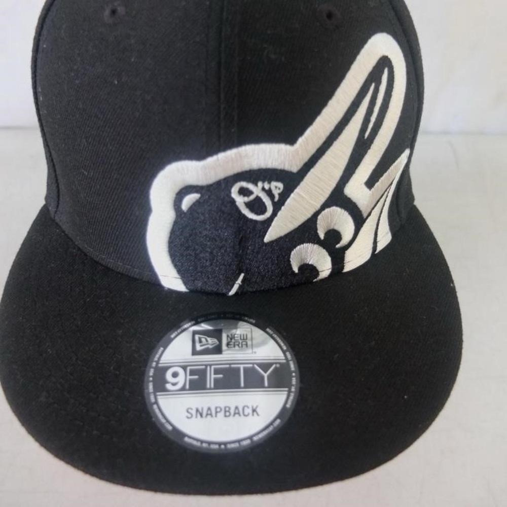 Baltimore Orioles Men's New Era 9FIFTY black and white Snapback Cap Hat